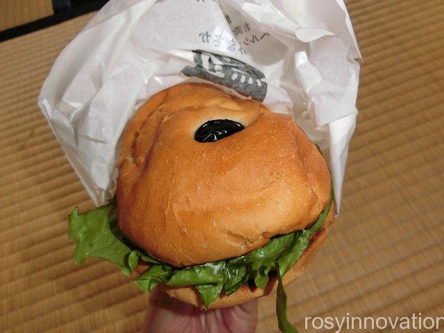 黒豆バーガー　ご当地グルメ